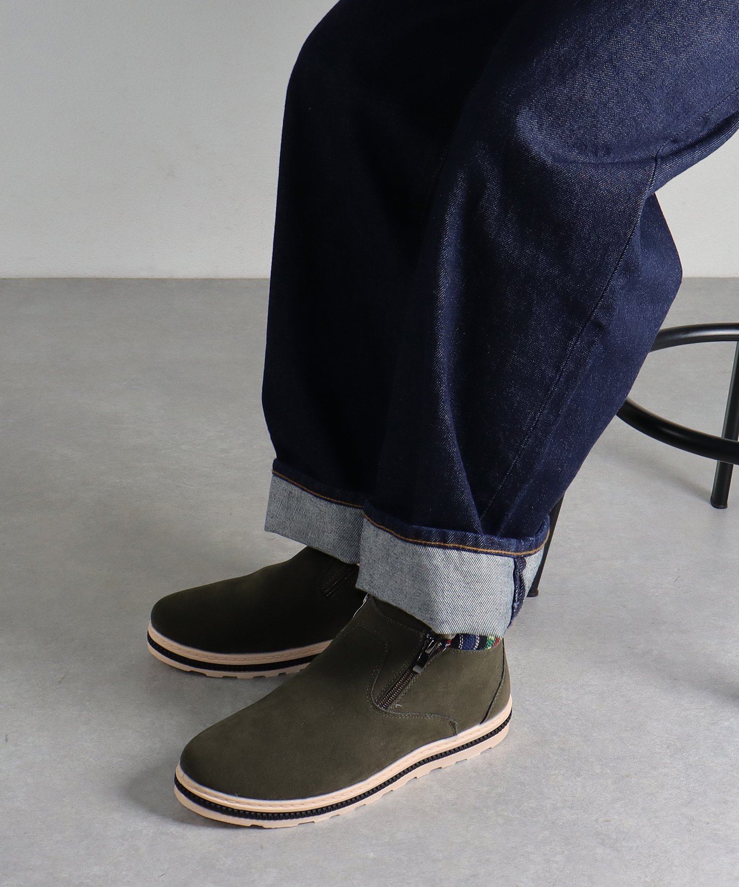 SFW｜【あったかファー】レディース メンズ オフィス ワンピース