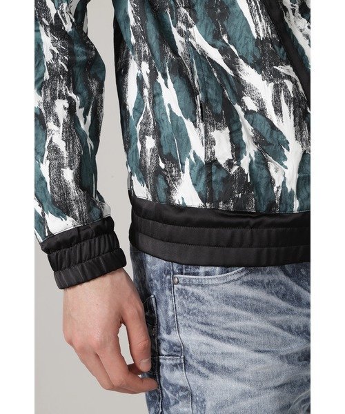 TORNADO MART｜TORNADO MART∴塩縮ツイルレオパードブルゾン | Rakuten