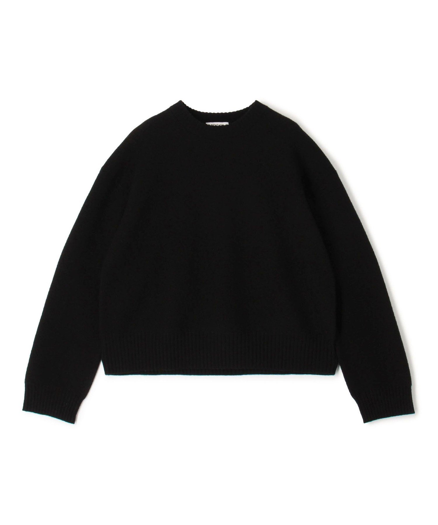 TOMORROWLAND｜フェルテッドウール クルーネックニット | Rakuten