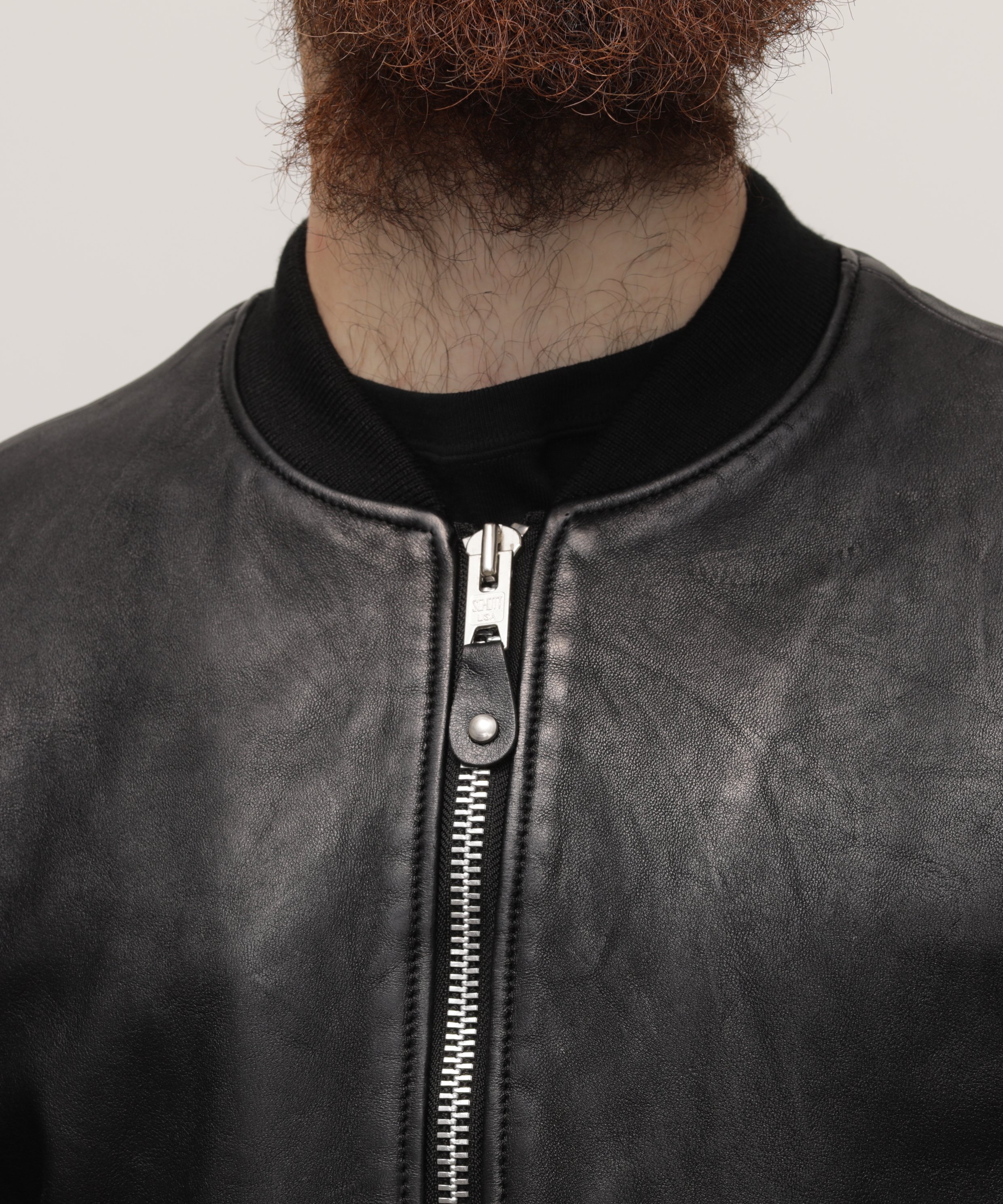 Schott｜LEATHER JACKET BOWERY/レザージャケット バワリー MA-1
