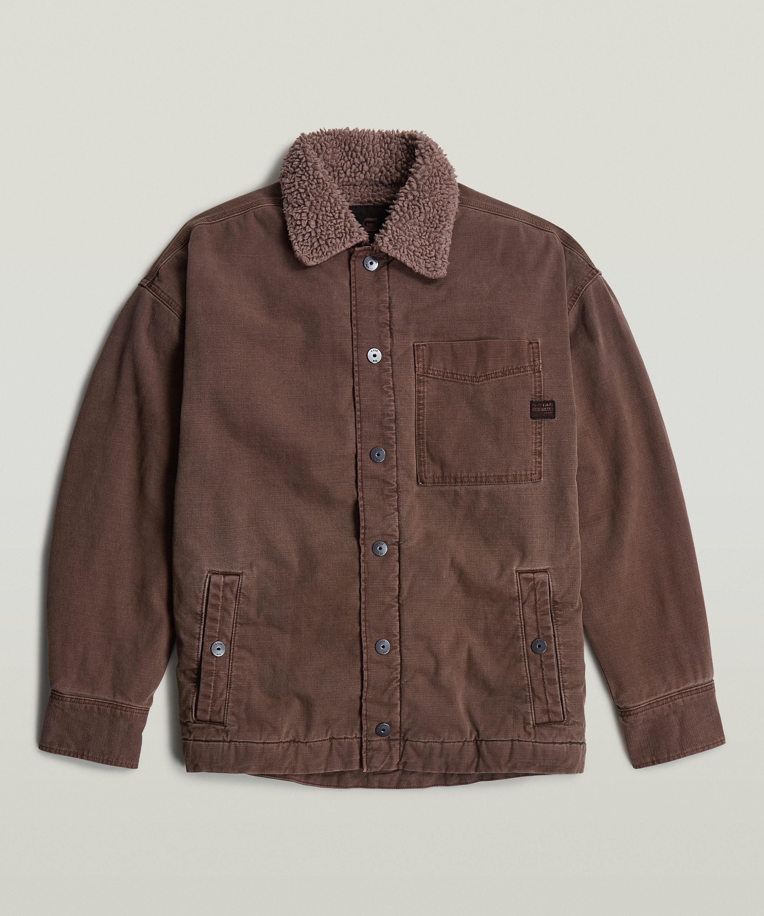 G-Star RAW｜【公式ショップ】Boxy Fit Sherpa Jacket/デニム