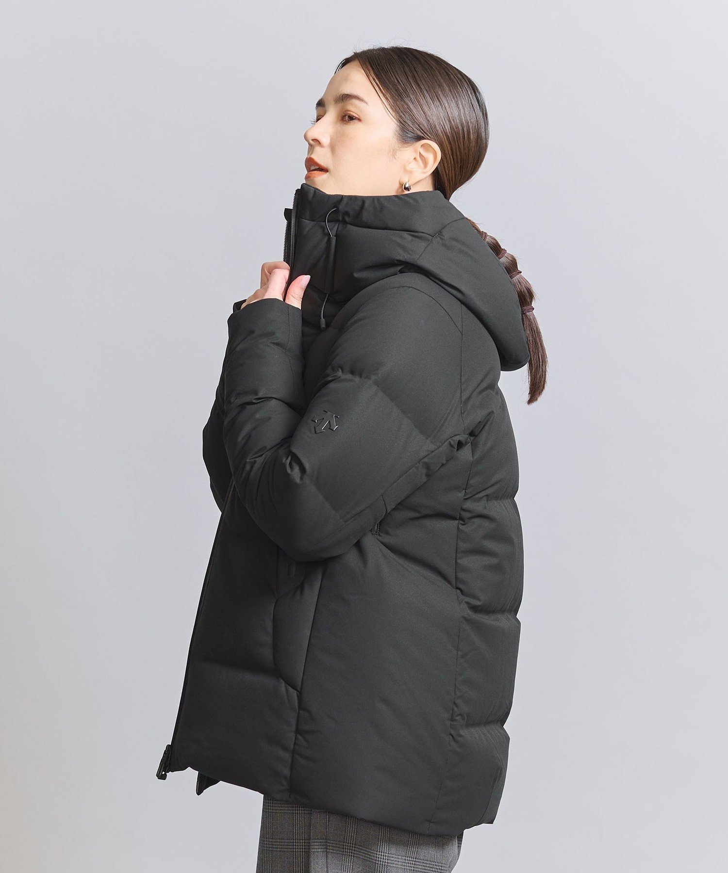 デサント　ビューティアンドユース別注　水沢ダウン　黒　L 中古・古着通販】DESCENTE (デサント) BEAUTY&YOUTH (ビューティー