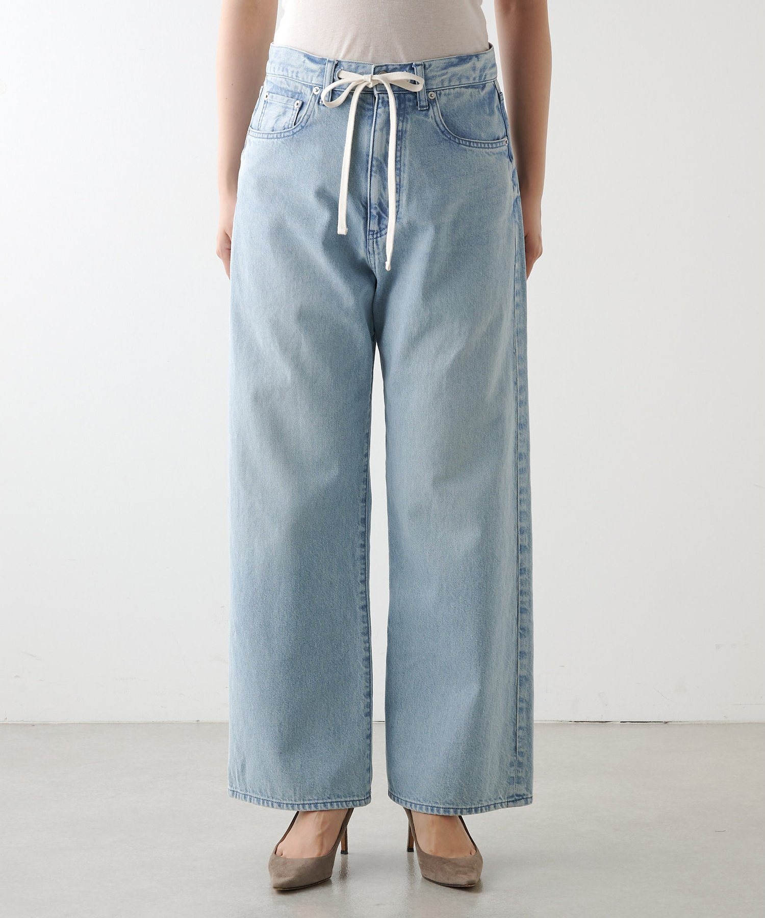 Whim Gazette｜ドロストデニムパンツ | Rakuten Fashion(楽天