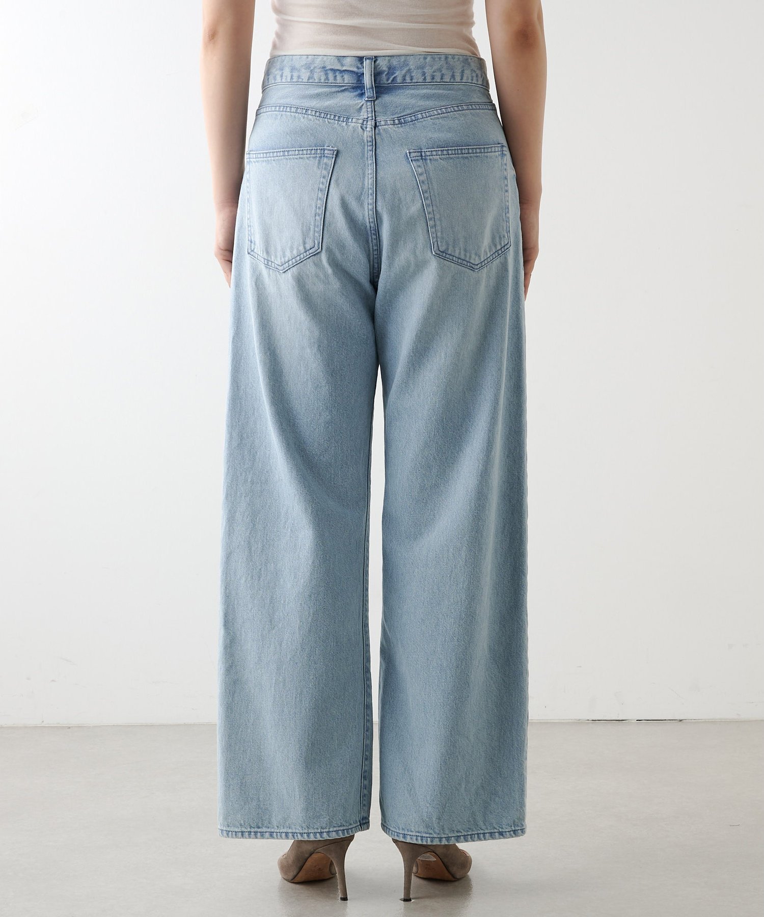 Whim Gazette｜ドロストデニムパンツ | Rakuten Fashion(楽天