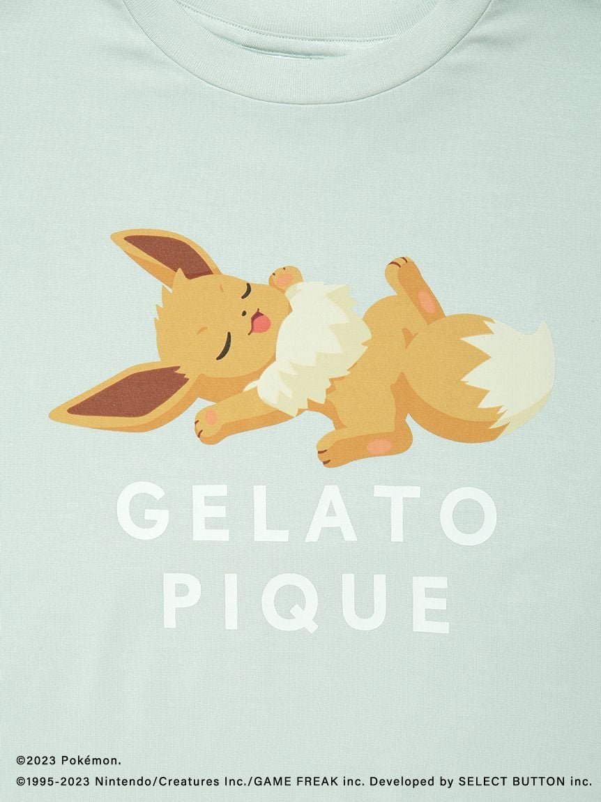 gelato pique｜【ポケモンスリープ】【キッズ】接触冷感プリントT