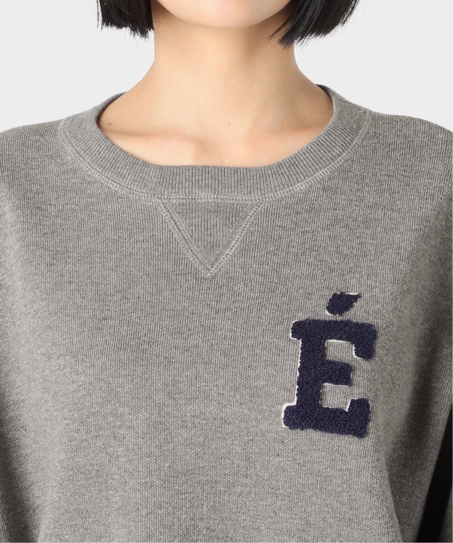 追加2》サガラ刺繍スウェットライクニット（ニット／セーター）｜SLOBE