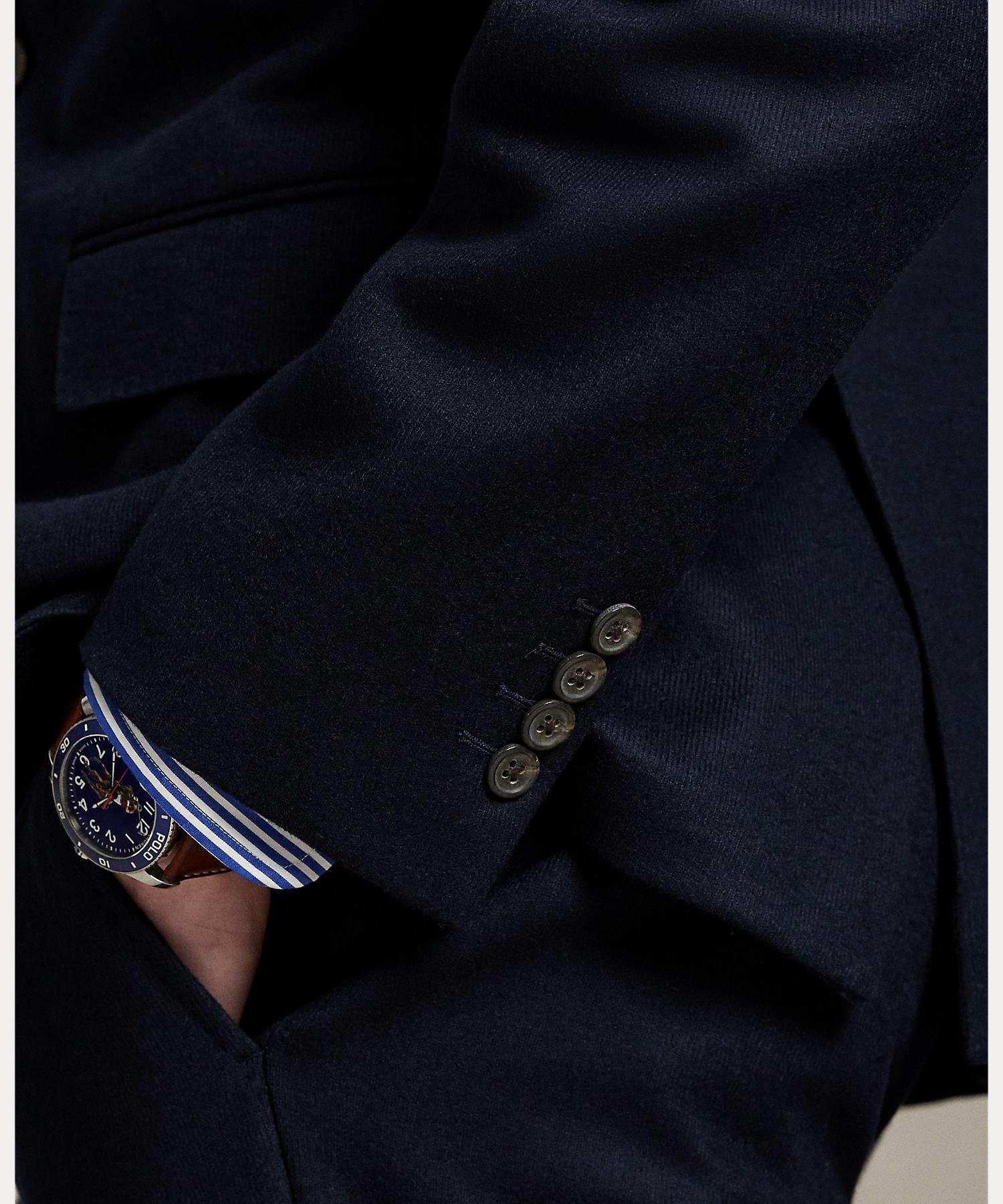 RALPH LAUREN｜Polo ソフト モダン ニット フランネル ジャケット