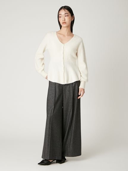 FRAY I.D｜フォックスカシミアペプラムカーディガン | Rakuten Fashion