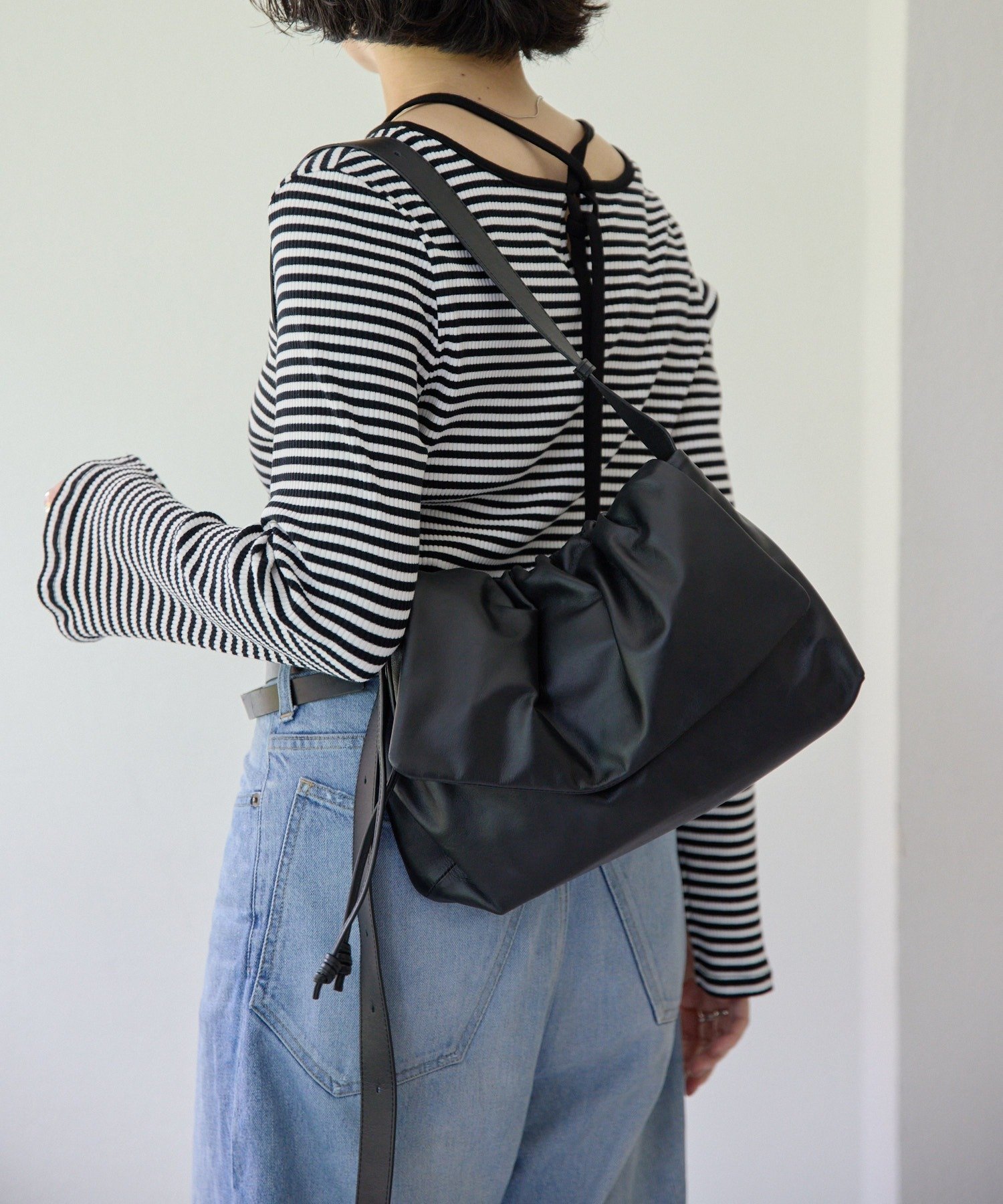 ear PAPILLONNER｜レザーフラップショルダーバッグ | Rakuten Fashion