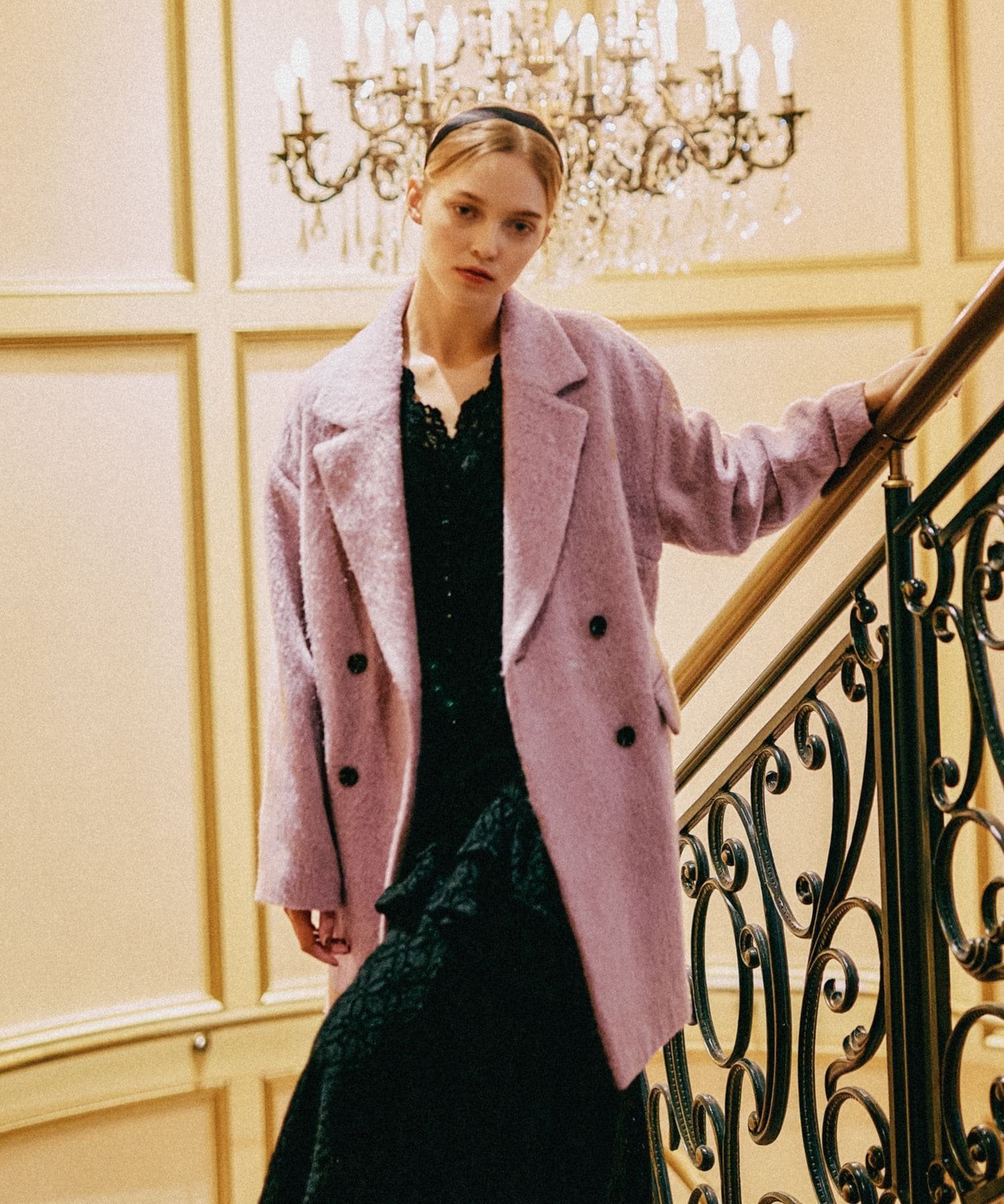 mysty woman｜アルパカ混シャギーコート | Rakuten Fashion(楽天