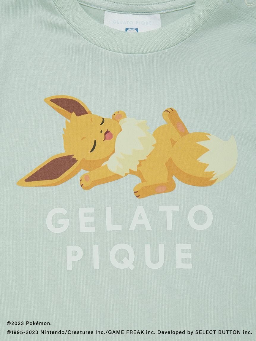 gelato pique｜【ポケモンスリープ】【ベビー】接触冷感プリントT