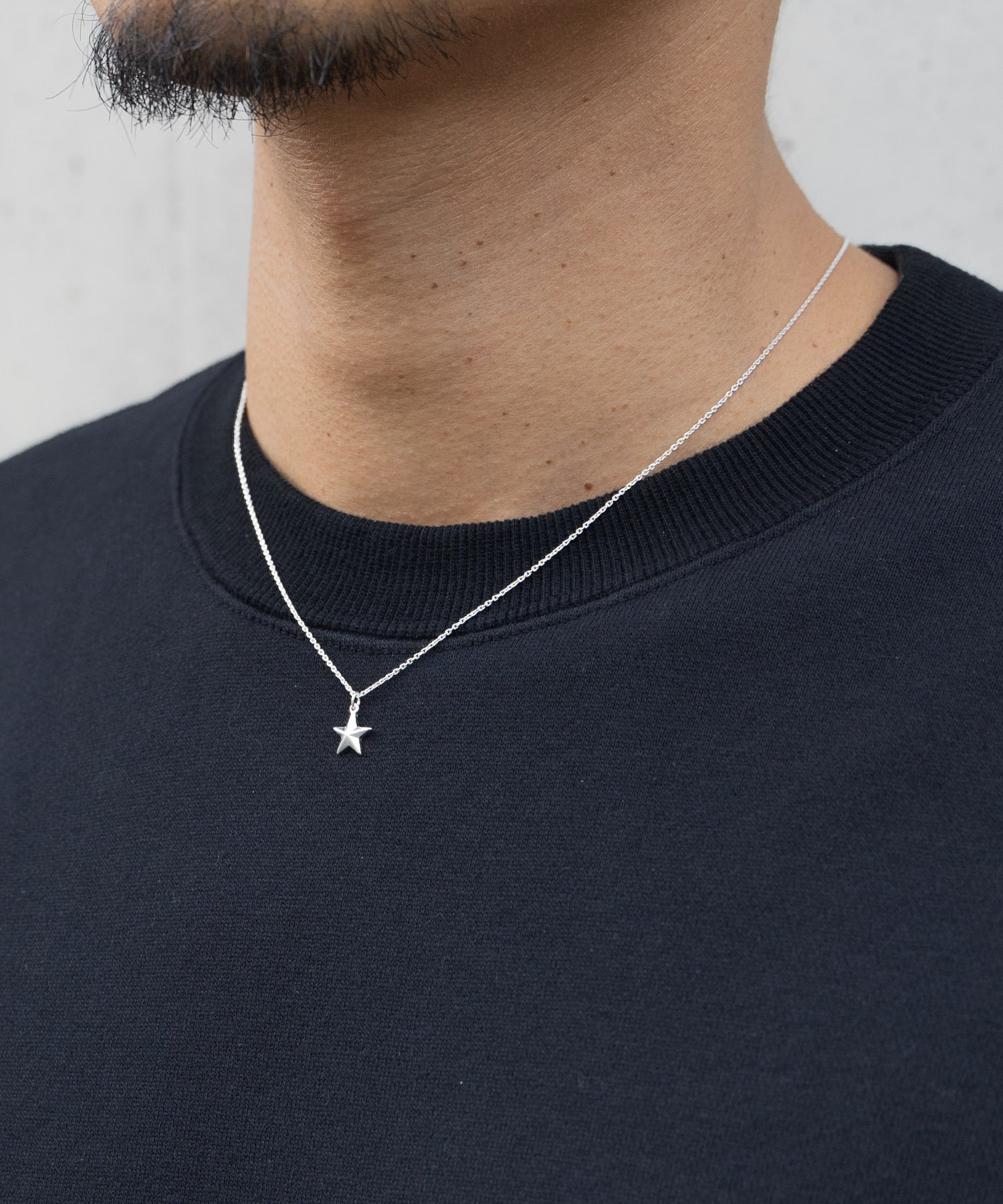composite｜MICRO CHARM STAR GD マイクロチャーム星ネックレス