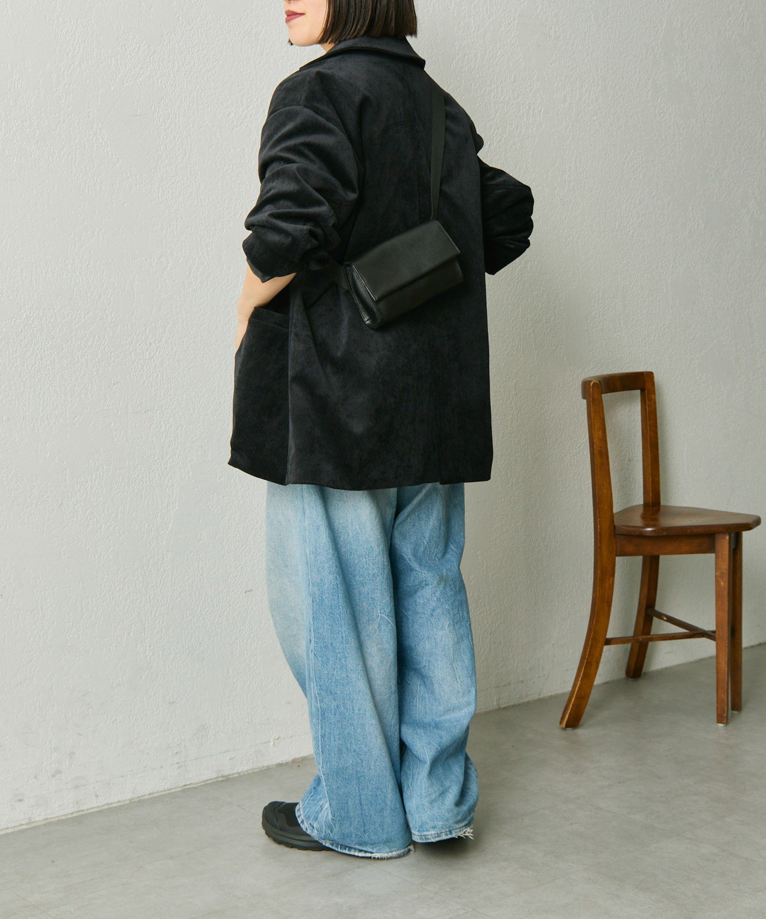 ear PAPILLONNER｜《インフルエンサーuchida企画/本革》ミニワイド