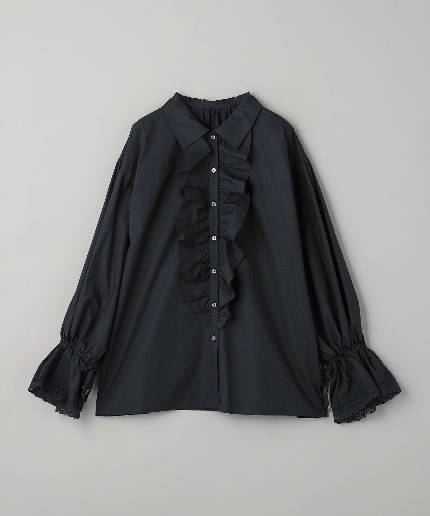 UNITED ARROWS LTD. OUTLET｜コットン フリル レーススリーブ シャツ