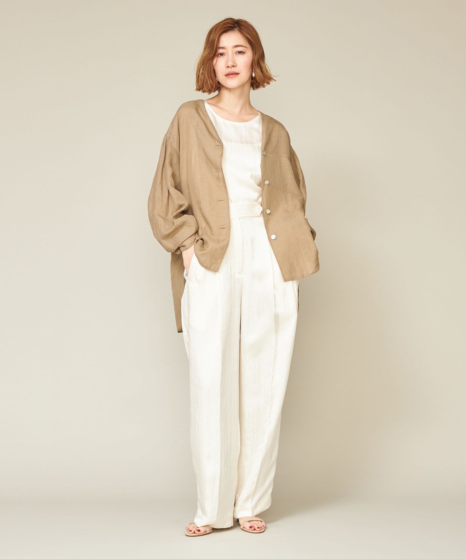 UNITED ARROWS LTD. OUTLET｜<conte>シアー Vネックブラウス | Rakuten