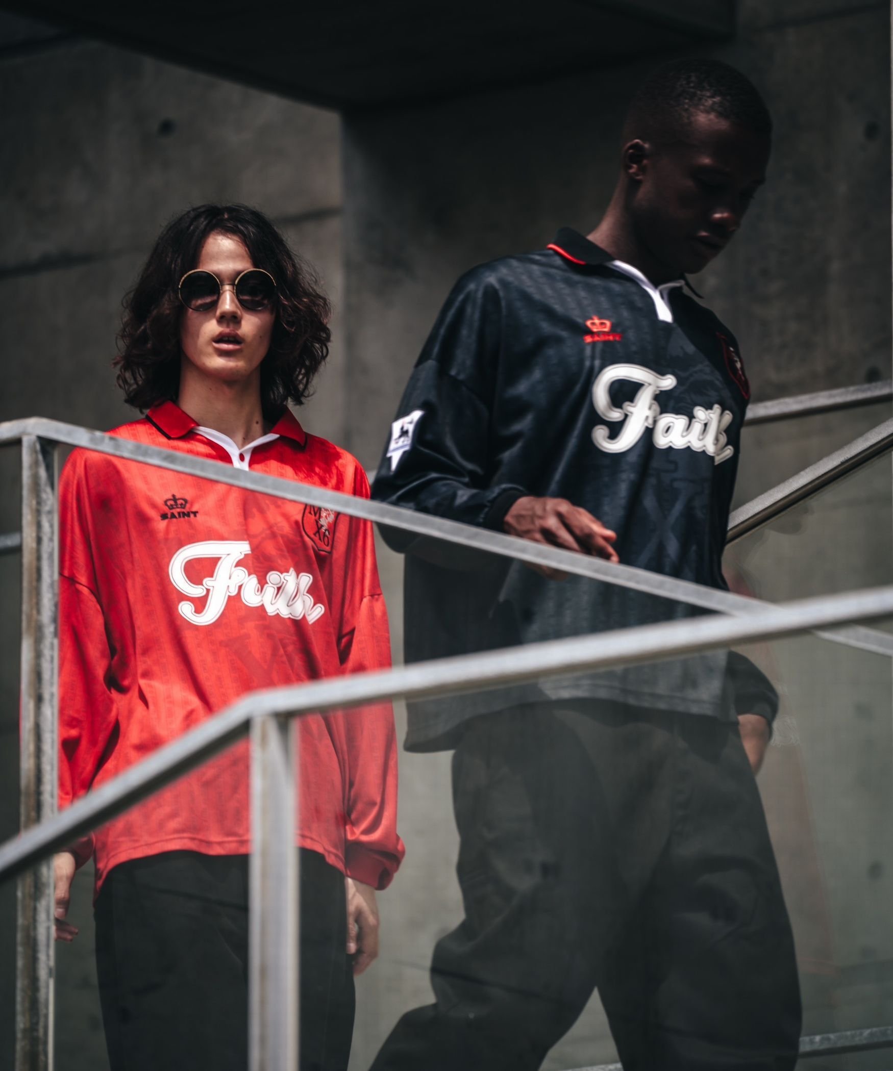 ROYAL FLASH｜SAINT MICHAEL/セントマイケル/SOCCER SHIRT/FAITH/RED