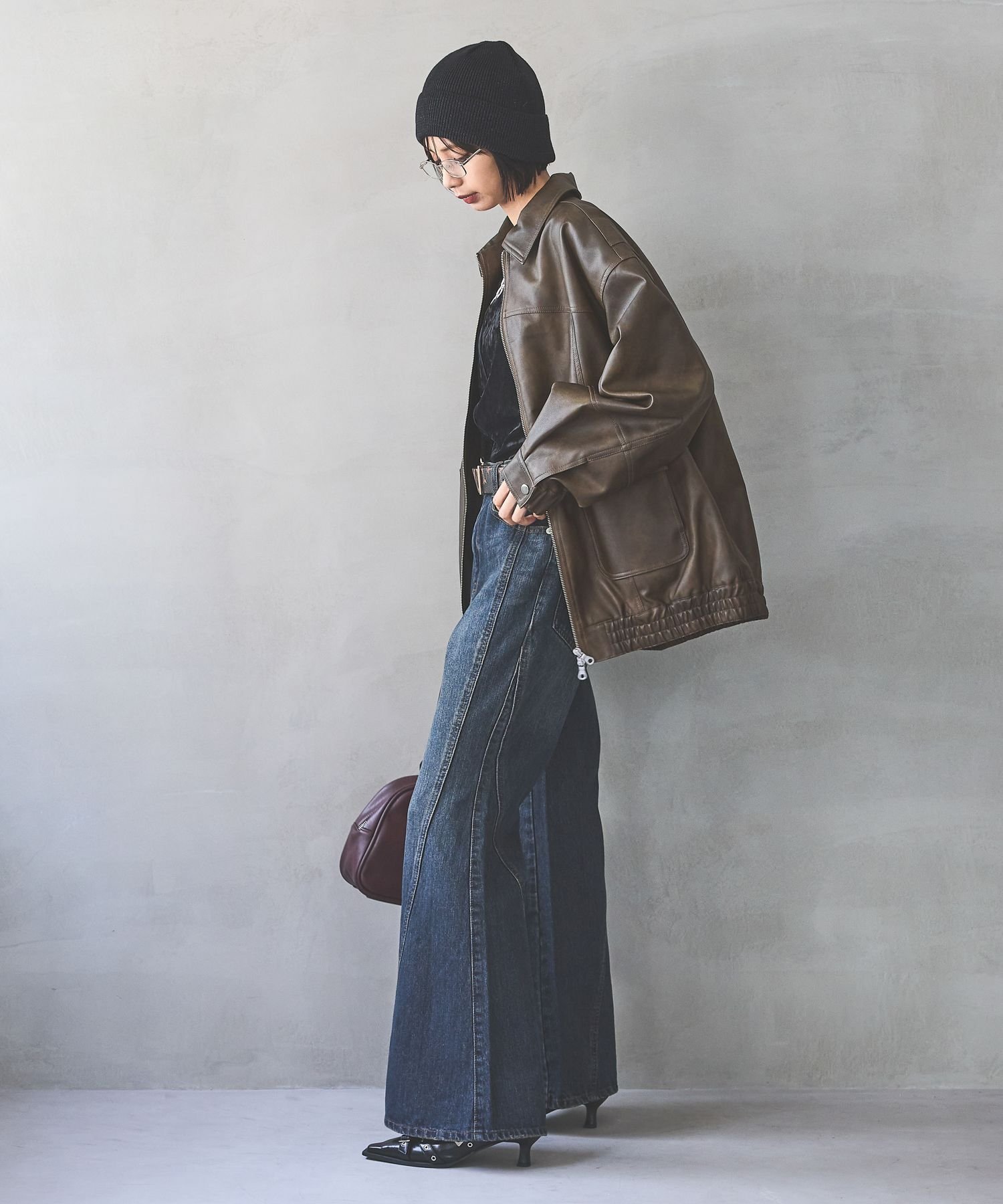 PAGEBOY｜【XS~Lサイズ展開】スリムレッグフレアデニム | Rakuten