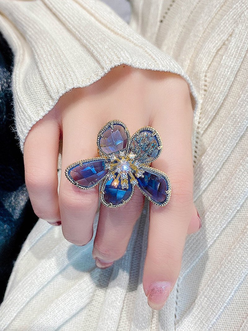 SLENDER｜フラワービッグリング | Rakuten Fashion(楽天ファッション