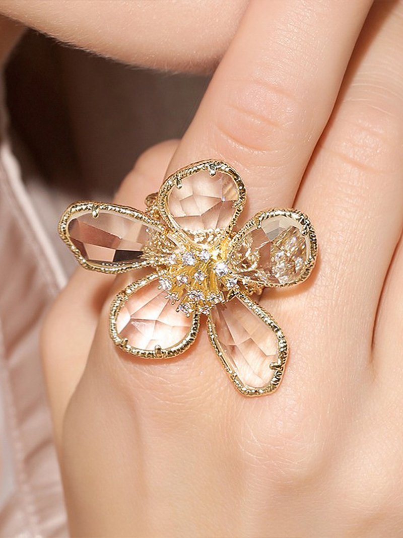 SLENDER｜フラワービッグリング | Rakuten Fashion(楽天ファッション