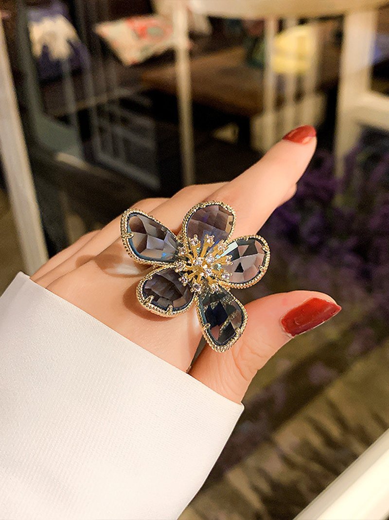 SLENDER｜フラワービッグリング | Rakuten Fashion(楽天ファッション