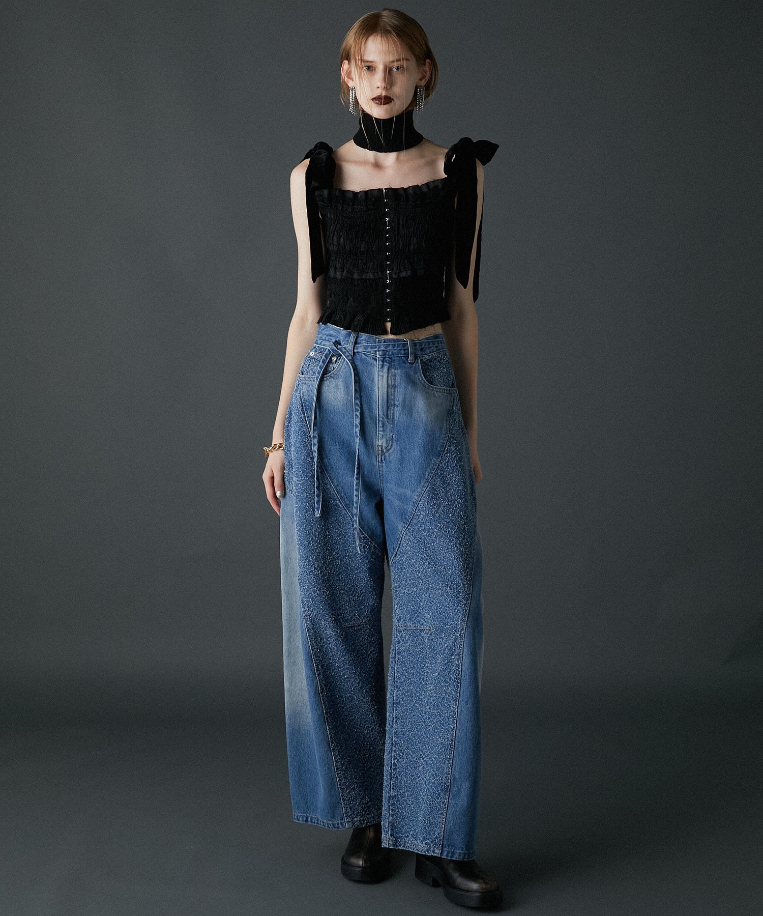 PRANK PROJECT｜ニードルパンチパネルデニム / Needle Punch Panel