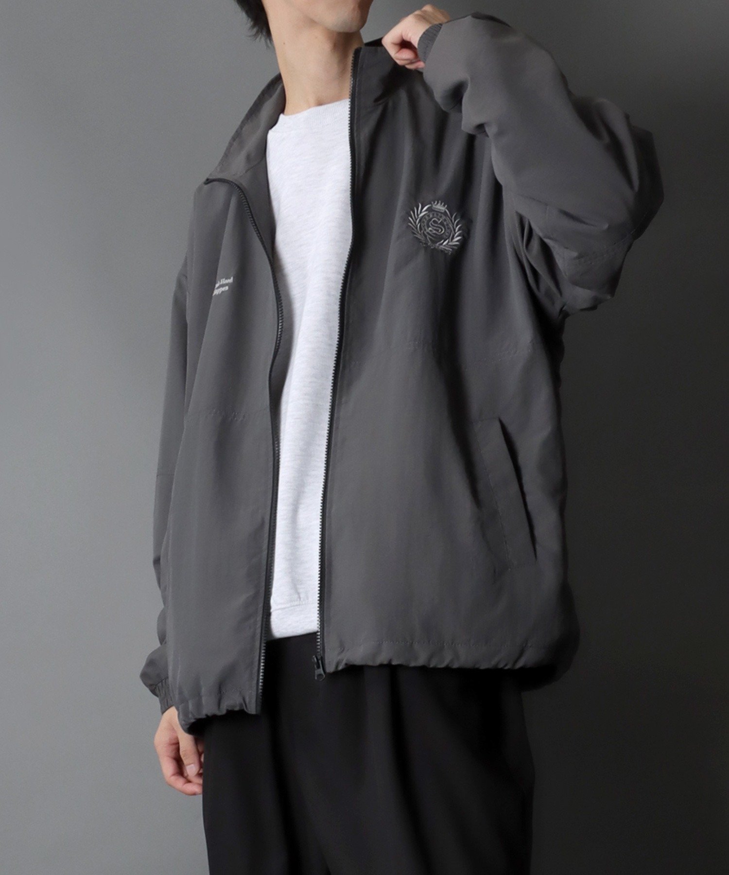 SITRY｜SITRY ナイロンジャケット トラックジャケット ブルゾン別注
