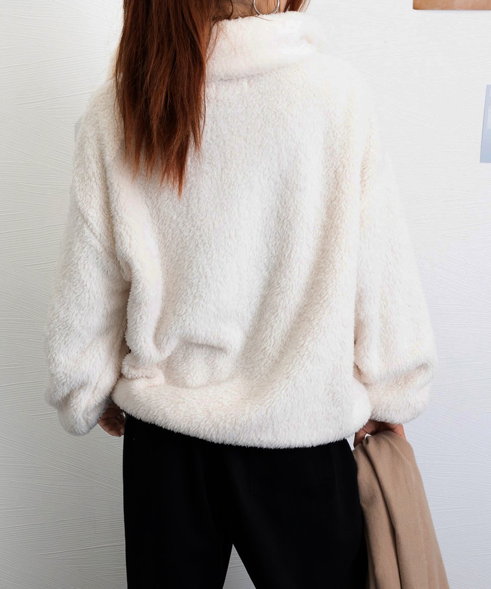 miniministore｜ファージャケット レディースボアブルゾン | Rakuten