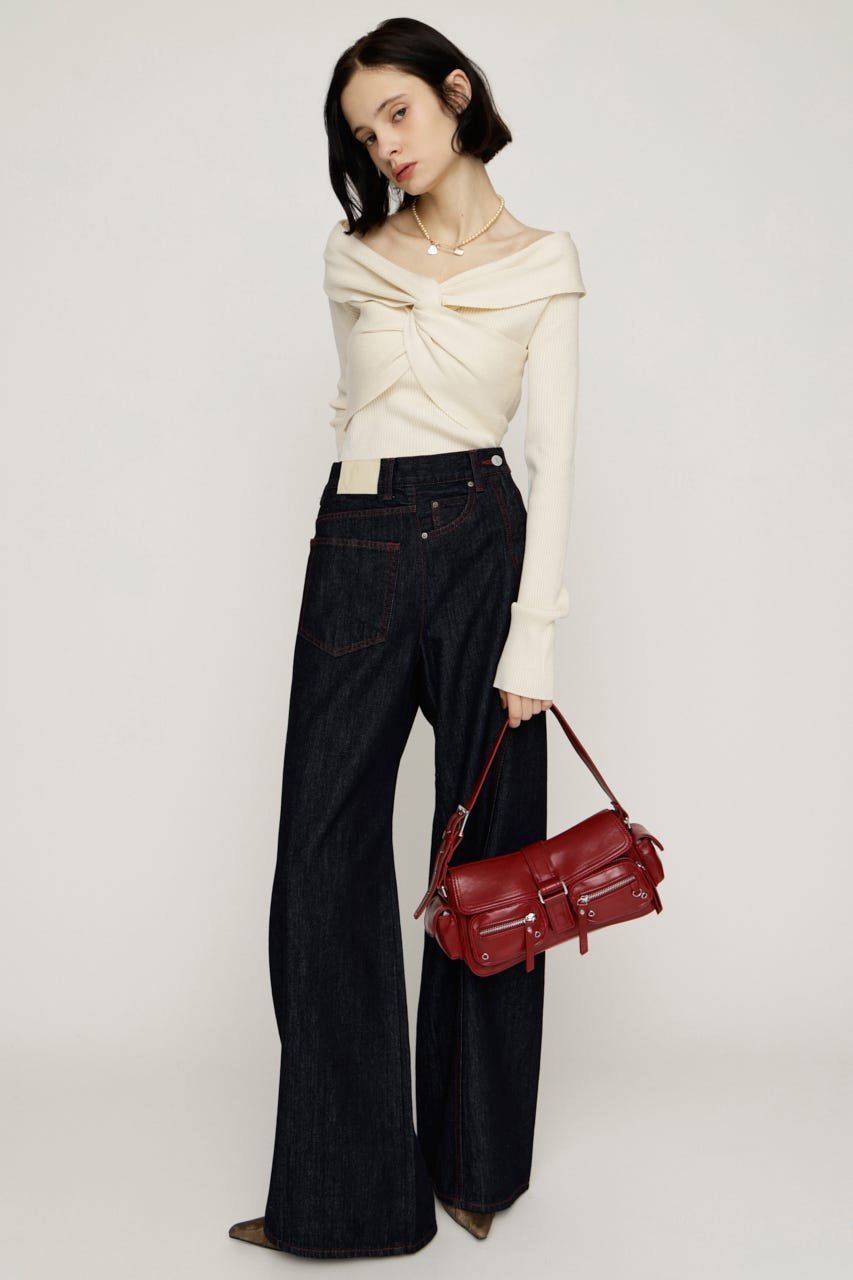 SLY｜BACK TO FRONT DENIM パンツ | Rakuten Fashion(楽天ファッション