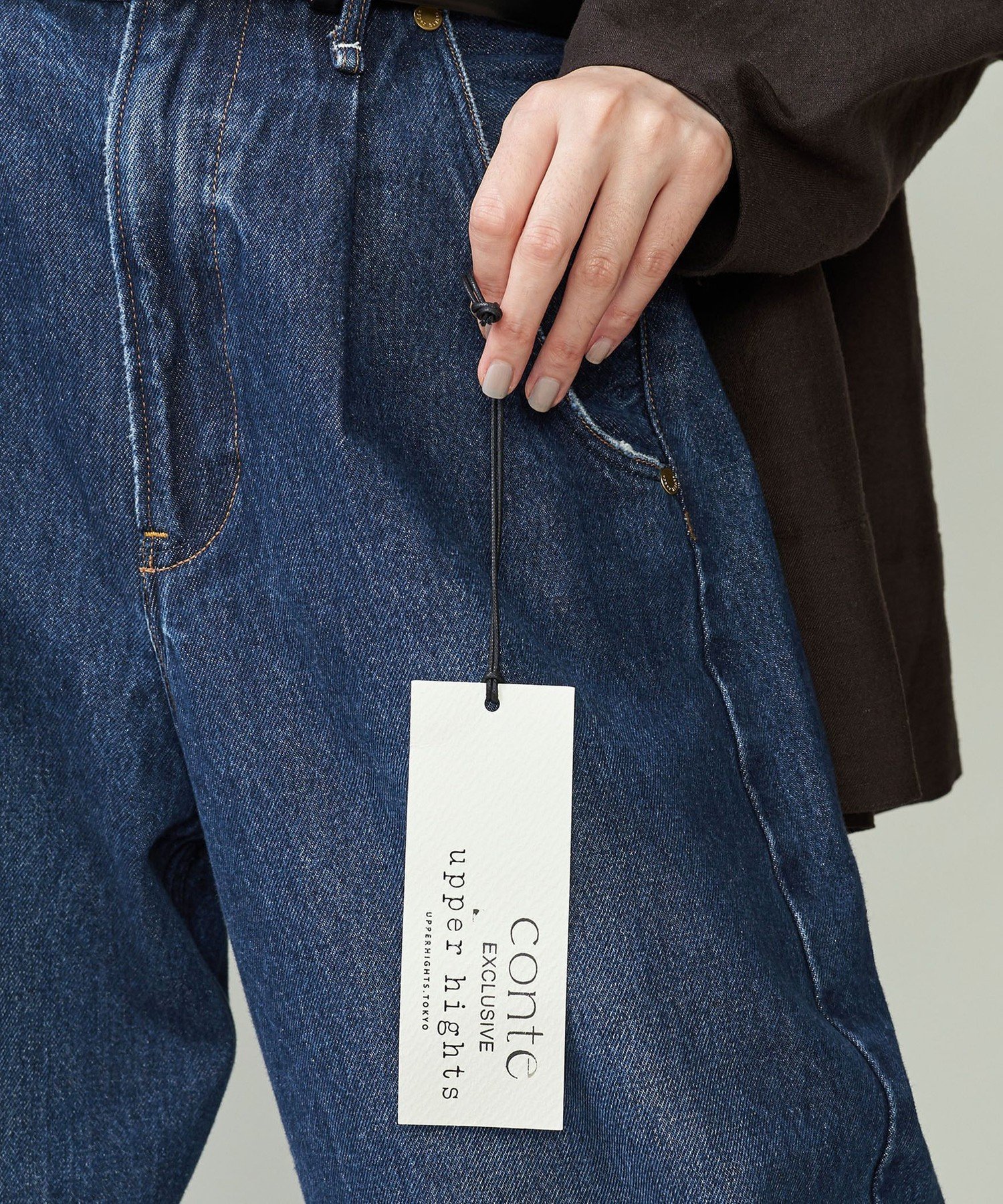 UNITED ARROWS｜【別注】<upper hights for conte>タックデニムパンツ