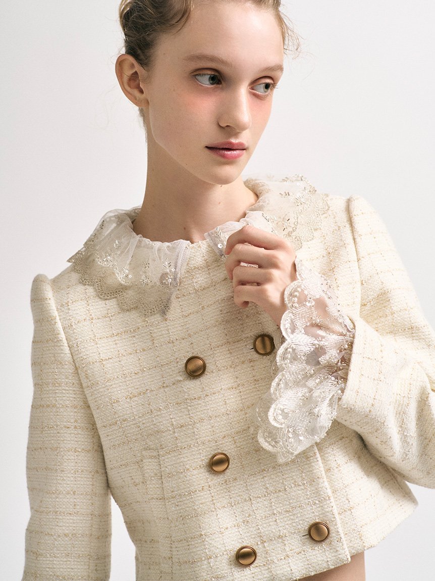 LILY BROWN｜【WEB限定カラー】[L.B CANDY STOCK]スカラップビジュー