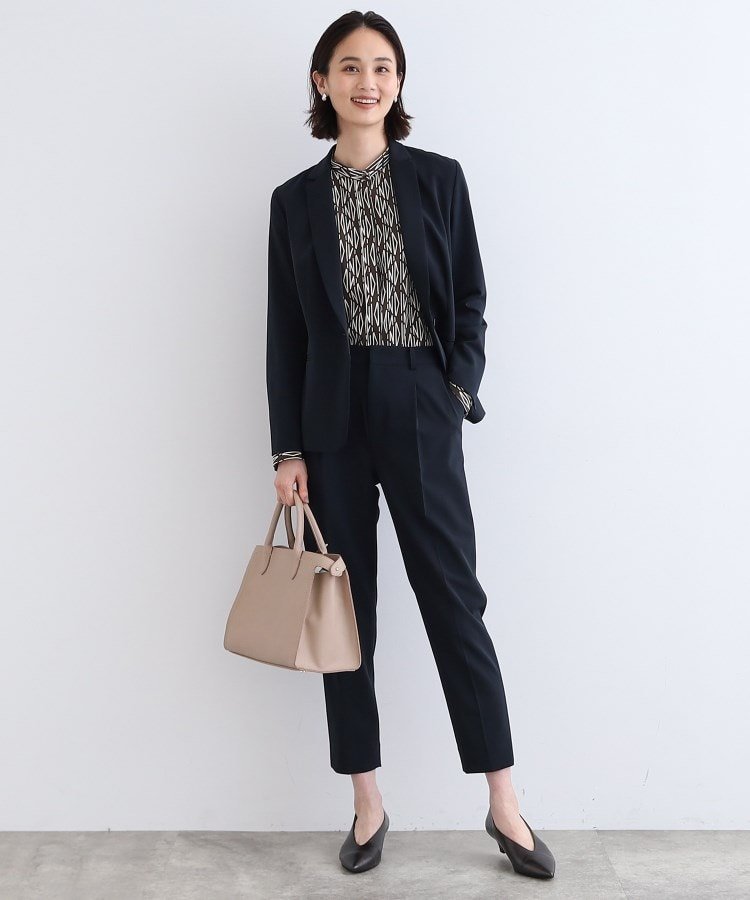 INDIVI｜【定番スーツ/洗える/UVケア】ストレッチテーラードジャケット