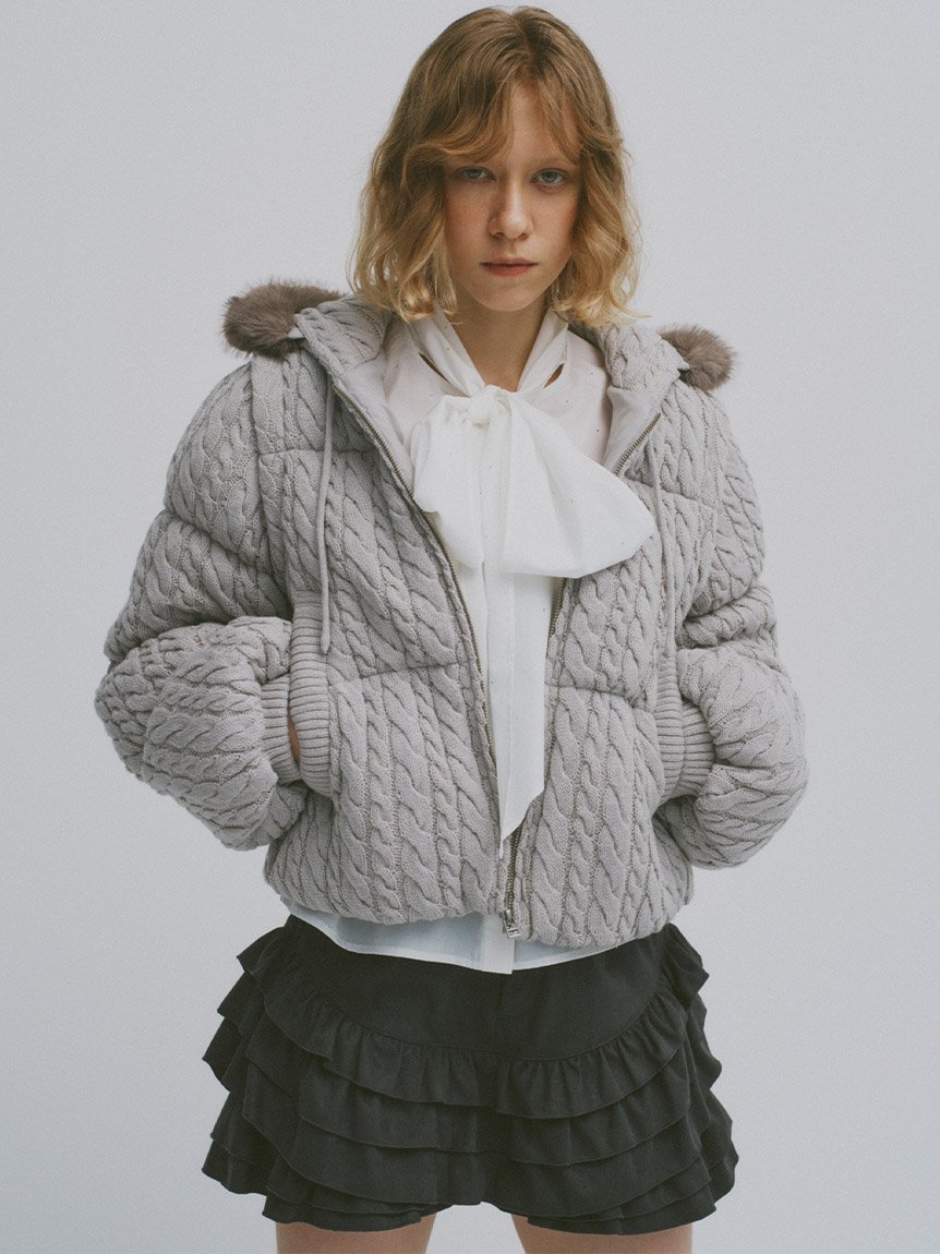 FURFUR｜4WAYニットパディングジャケット | Rakuten Fashion(楽天