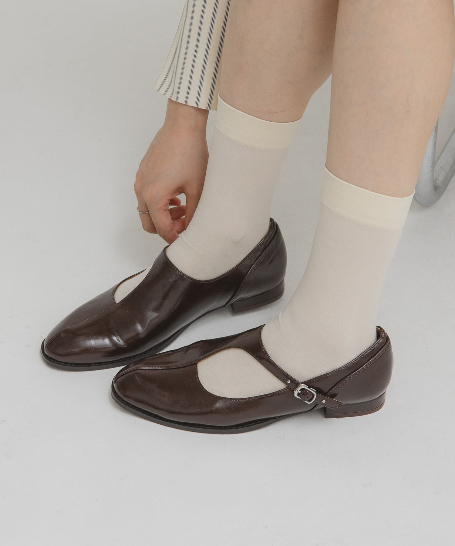 KBF｜アシンメトリーメリージェーンローファー | Rakuten Fashion(楽天