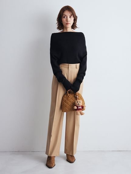 Mila Owen｜オフショルラメニット | Rakuten Fashion(楽天ファッション