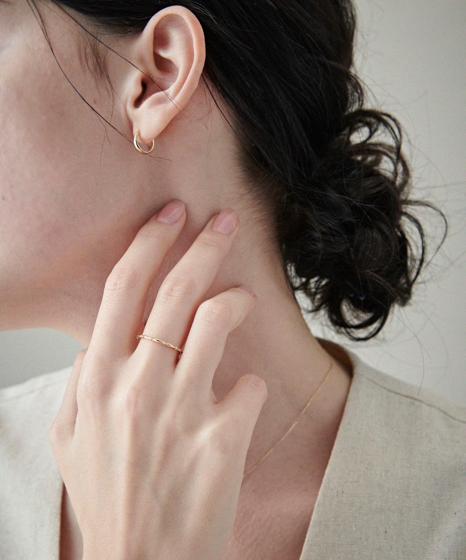 ete｜[レイヤード] K10YG ダイヤモンド リング | Rakuten Fashion(楽天