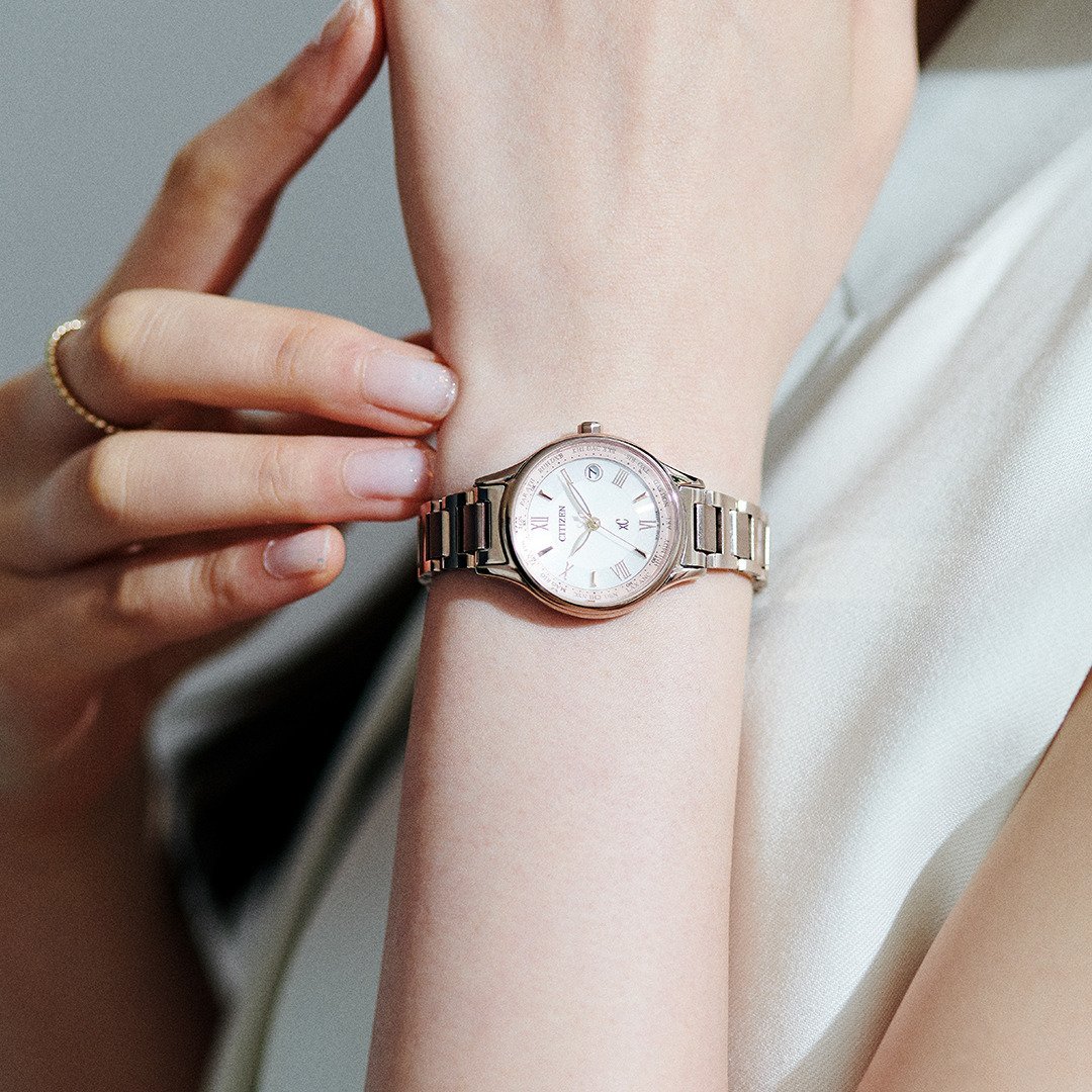 CITIZEN｜シチズン クロスシー 電波時計 サクラピンク CITIZEN xC