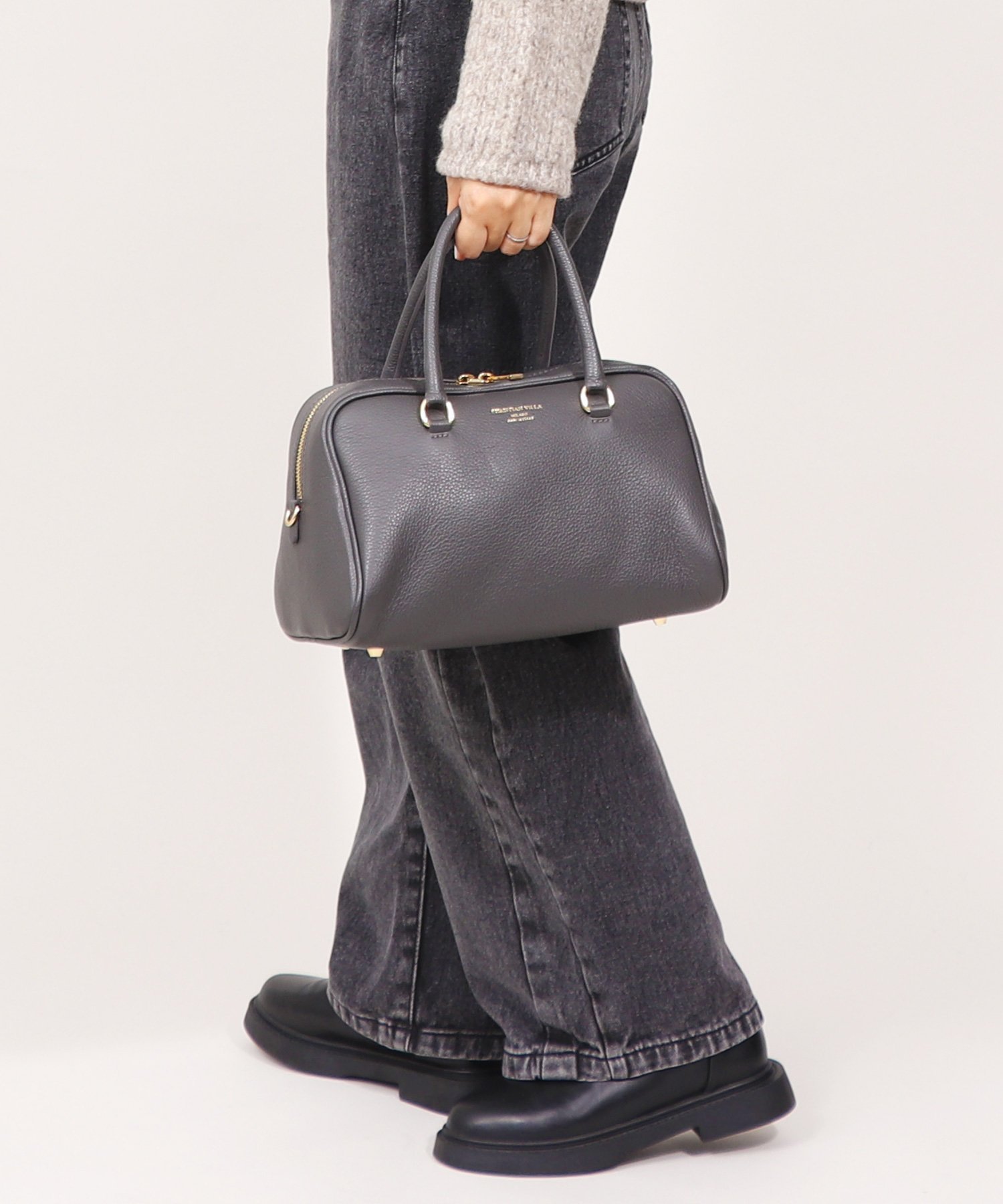 UNITED BASE｜【CHRISTIAN VILLA】【イタリア製】【本革】 カーフ