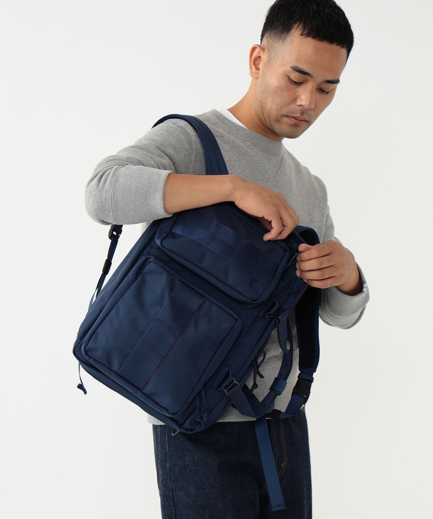 BEAMS MEN｜BRIEFING / 別注 NEO TRINITY LINER | Rakuten Fashion