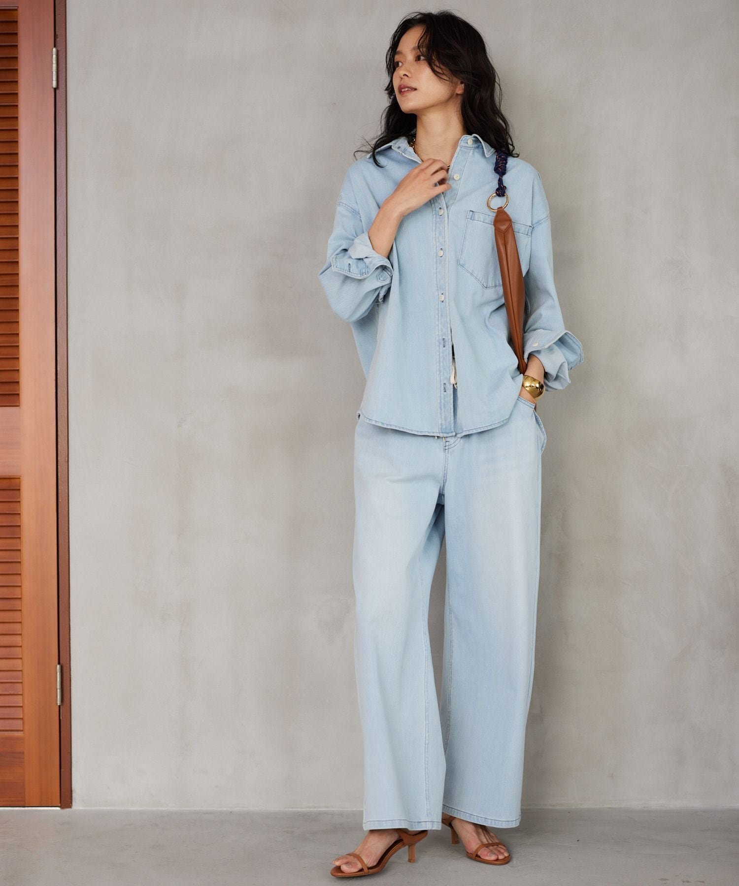 BARNYARDSTORM｜カットデニムシャツジャケット | Rakuten Fashion(楽天