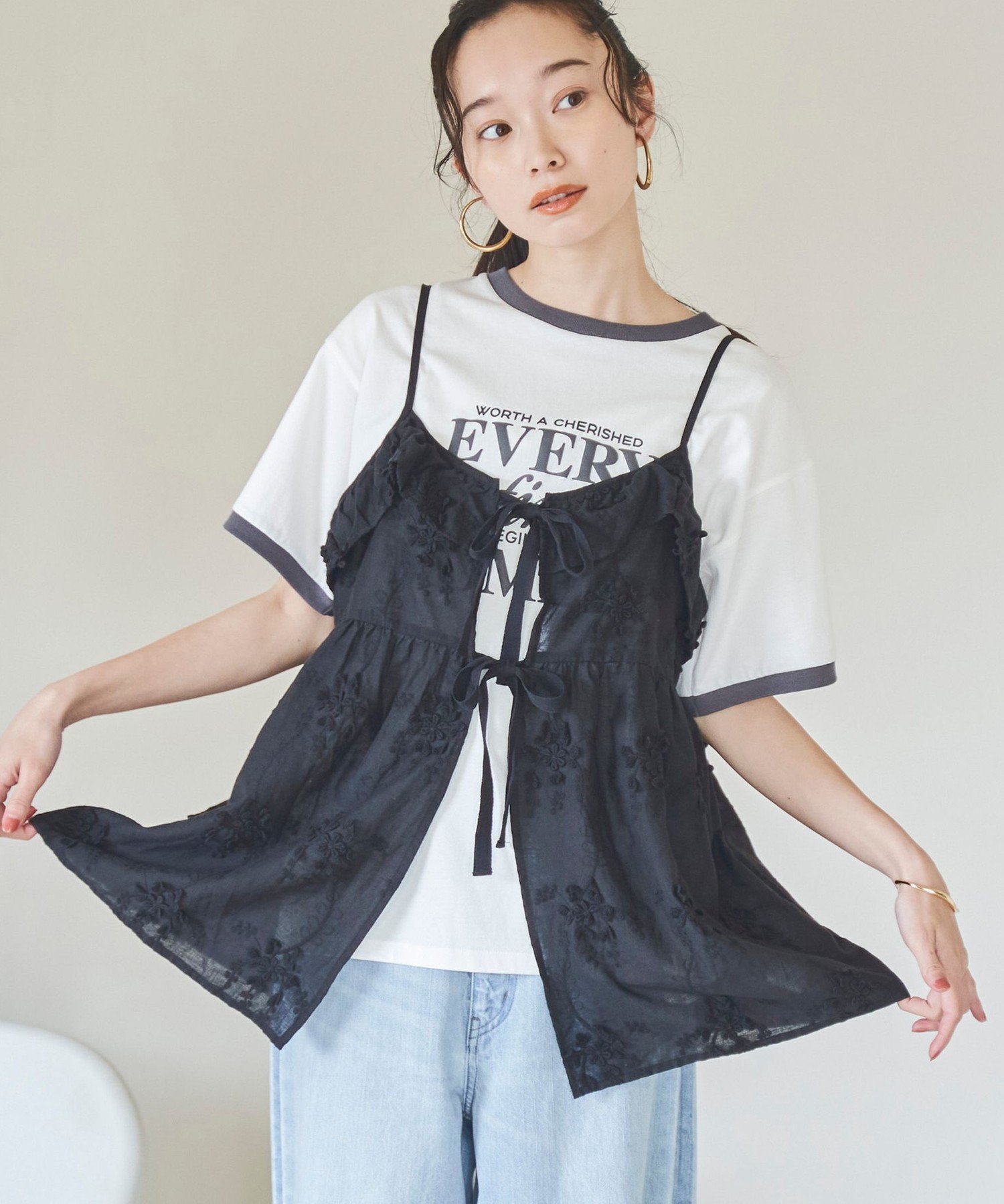 楽天市場】キャミソール 刺繍の通販