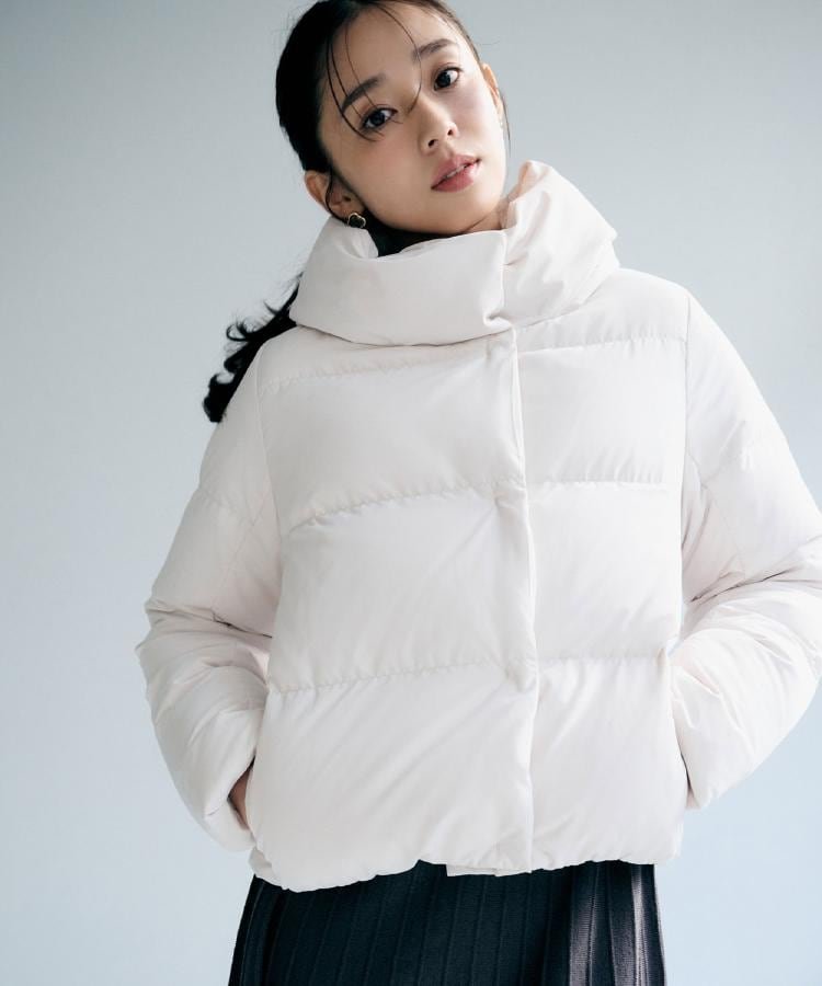 index｜KAWADAダウンショートコート【撥水/洗濯機OK/静電気防止裏地