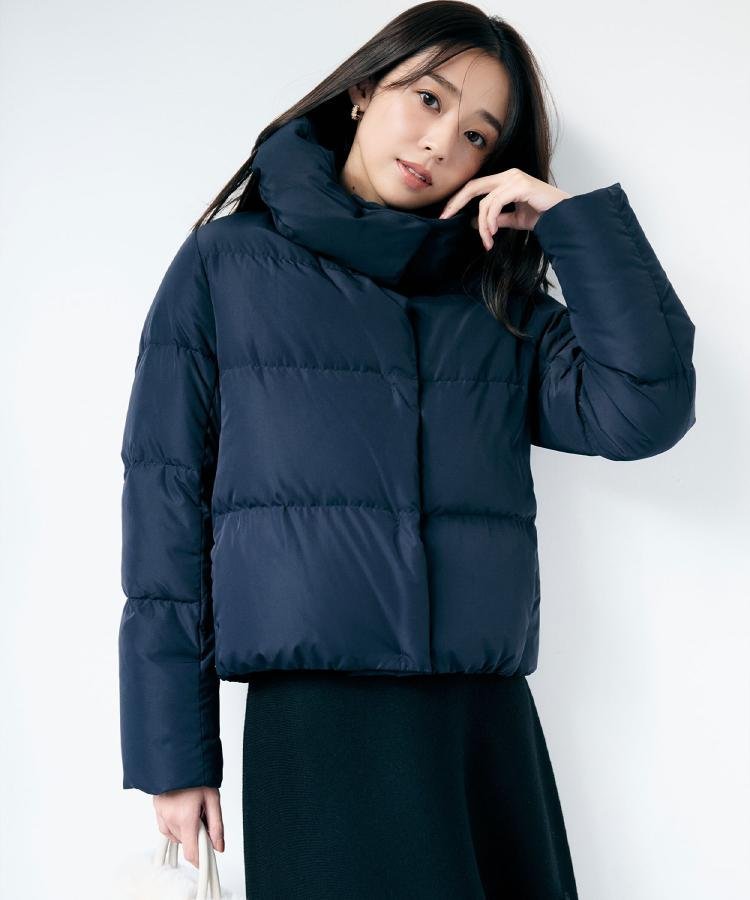 index｜KAWADAダウンショートコート【撥水/洗濯機OK/静電気防止裏地
