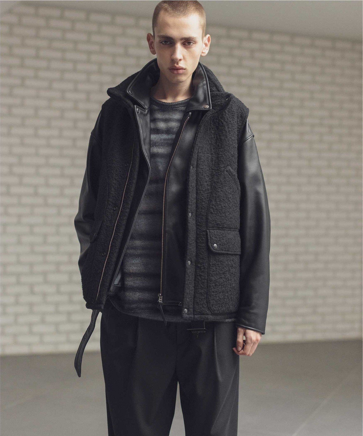 BEAUTY&YOUTH UNITED ARROWS｜<monkey time> シープ レザー オーバー