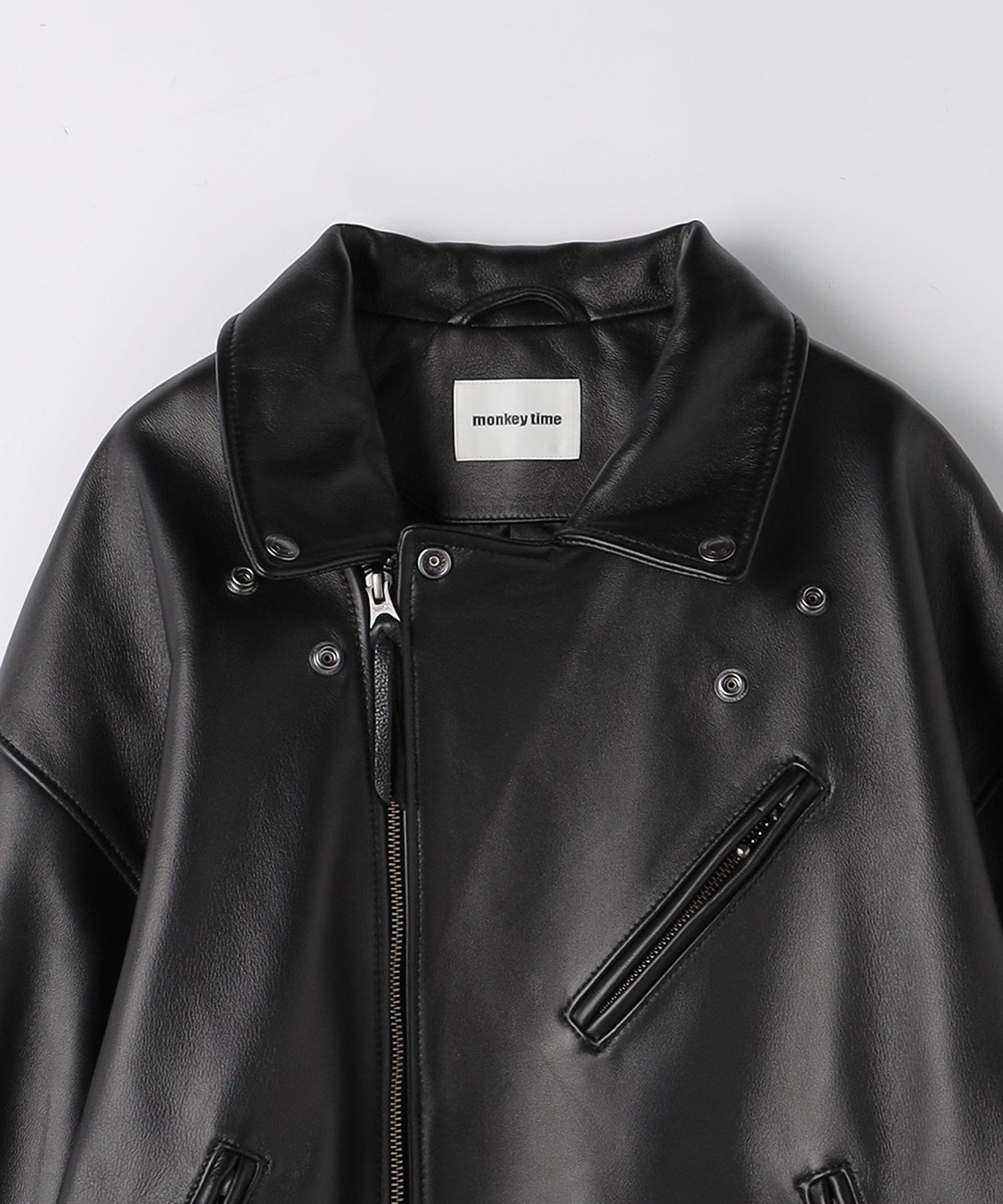 B&Y UNITED ARROWS シープ ダブルライダースジャケット ラム UNITED ARROWS B&Y ダブル ライダースジャケット ラム - メルカリ