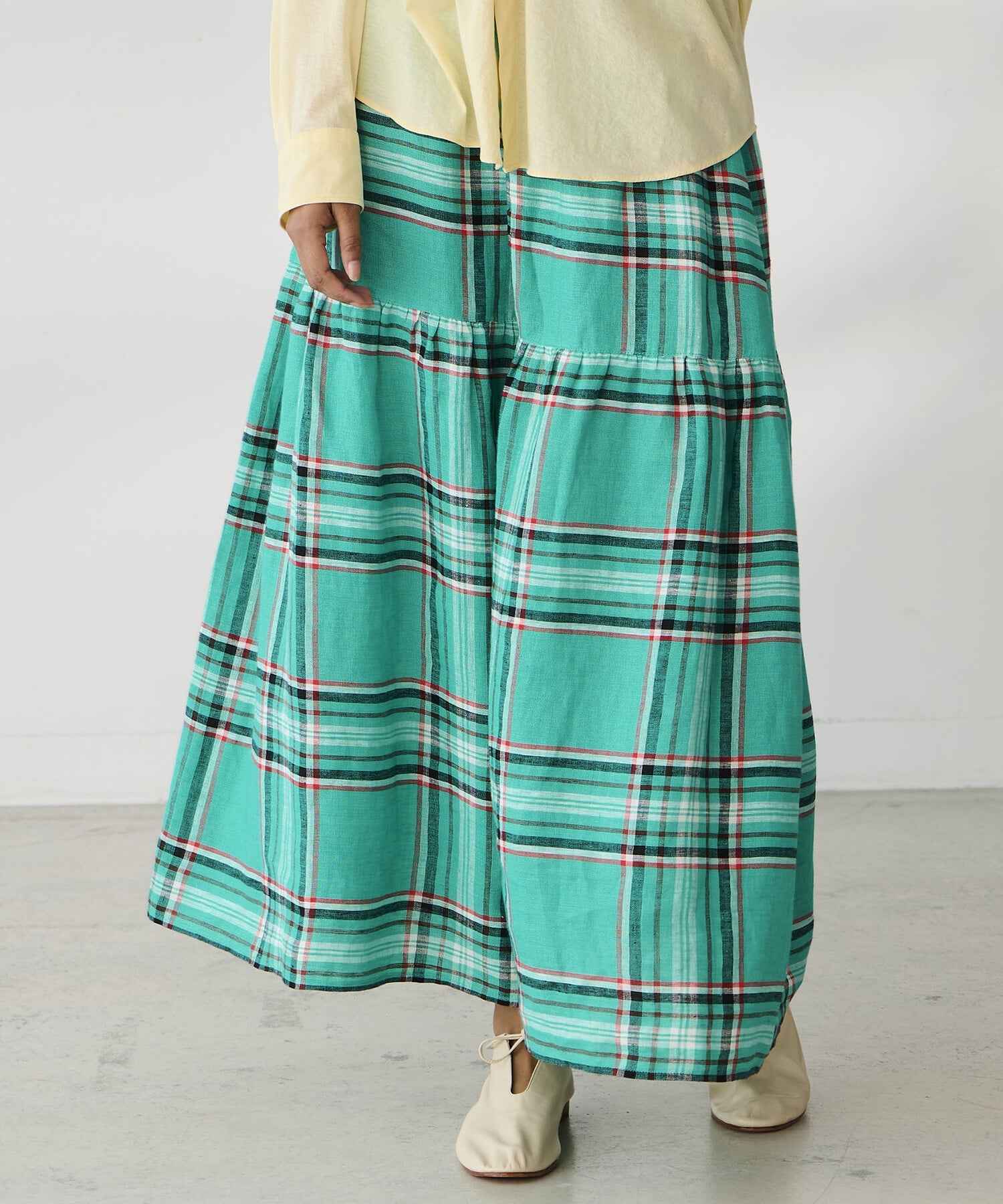 Bshop｜O'NEIL OF DUBLIN | ティアードスカート CHECK WOMEN | Rakuten