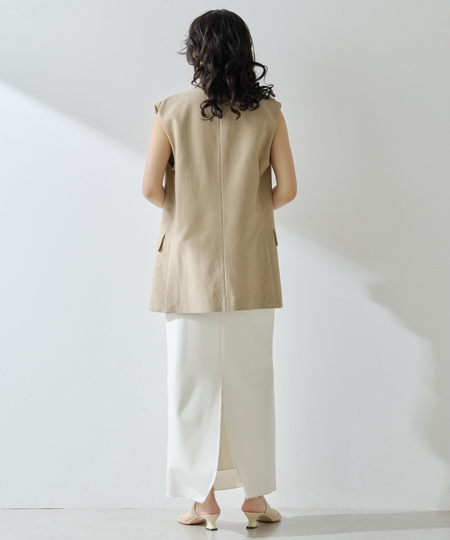 Whim Gazette｜ジャージーIラインロングスカート | Rakuten Fashion