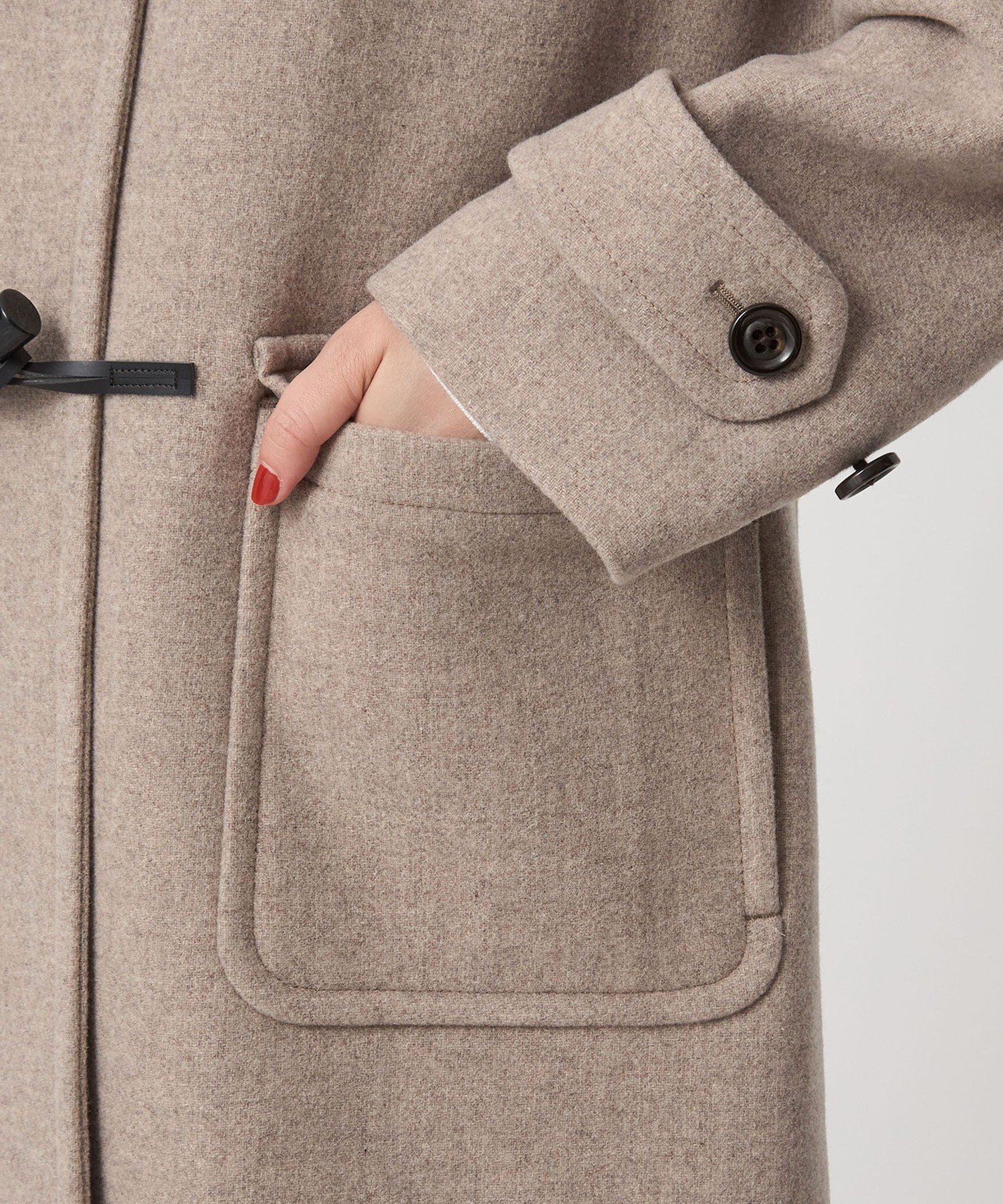 UNITED ARROWS green label relaxing｜ロング ダッフルコート