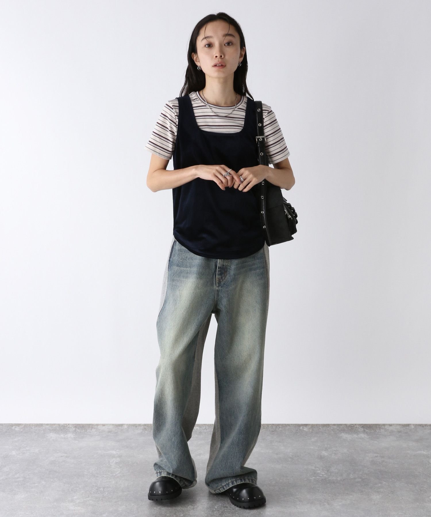 JEANASIS｜スウェットドッキングデニム | Rakuten Fashion(楽天