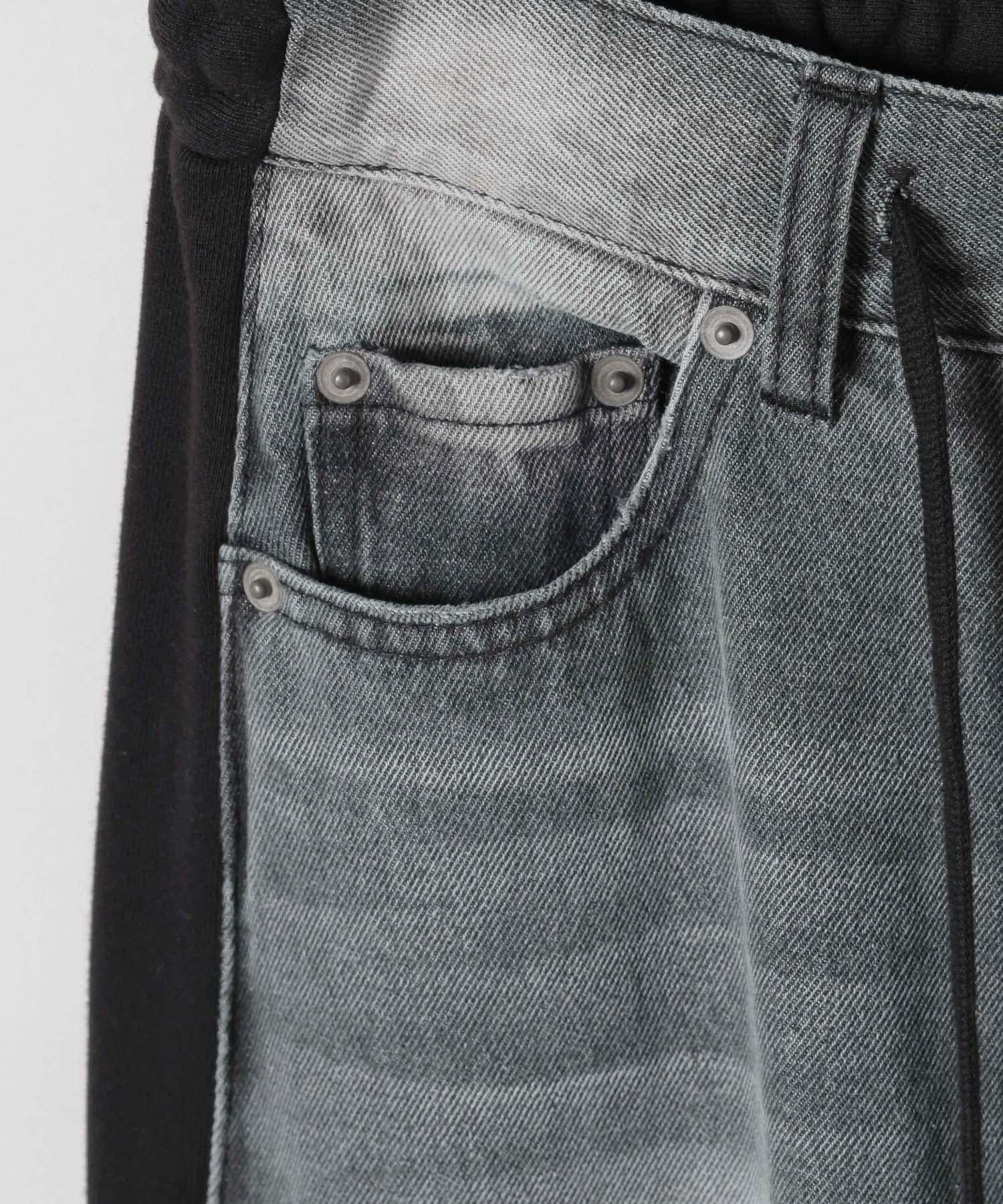 JEANASIS｜スウェットドッキングデニム | Rakuten Fashion(楽天