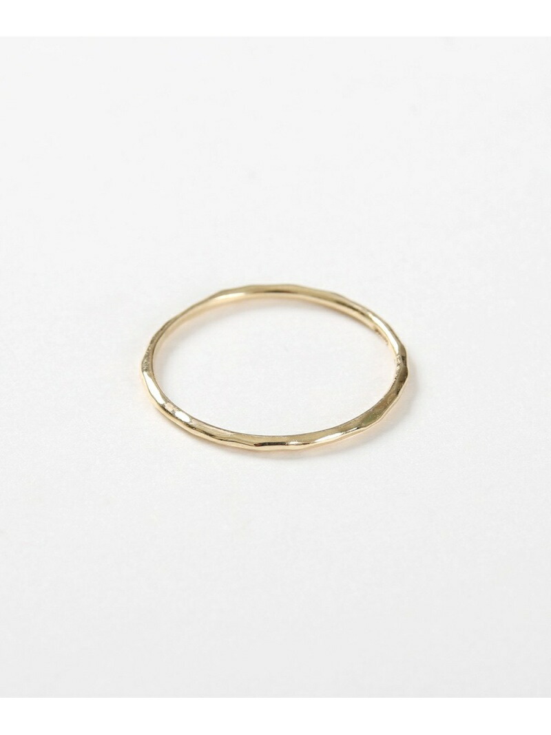 Jouete｜K10YG レイヤー クラフト リング | Rakuten Fashion(楽天